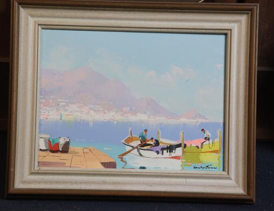 § Cecil Rochfort DOyly John (1906-1993) Monte Carlo, French Riviera 12 x 16in.